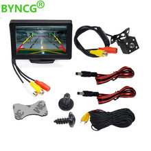 Load image into Gallery viewer, Car Rear View Camera Wide Degree 4.3&quot; TFT LCD Color Display Monitor + Waterproof Night Vision Reversing Backup 2In1 Parking Reve